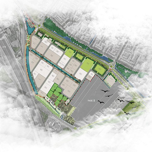 Plankaart Ambachtsezoom