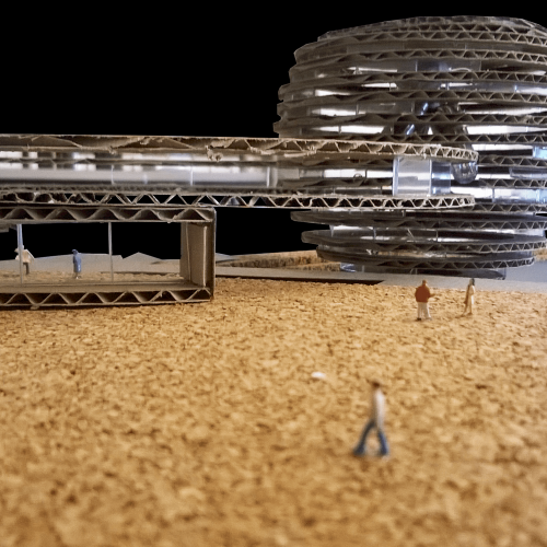 Werkmaquette Westerschelde-Experience