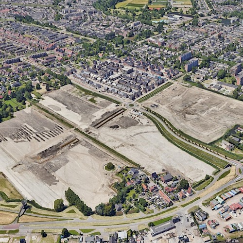 Luchtfoto ontwerpgebied 2022