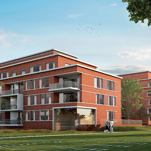 Parkeren in het groen