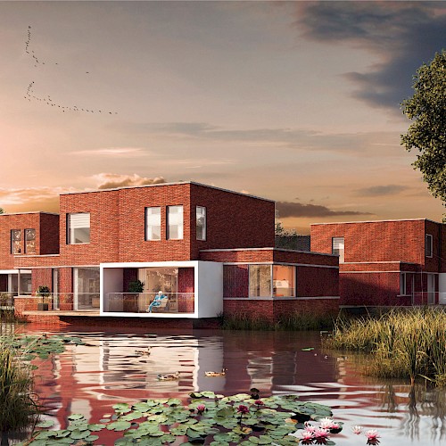 Wonen in het riet artist impression