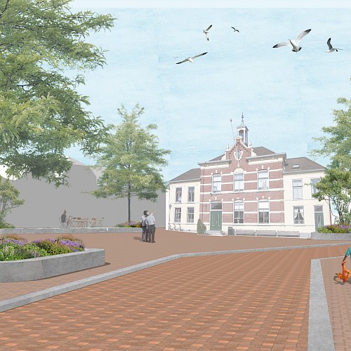 Kaaiplein na herinrichting