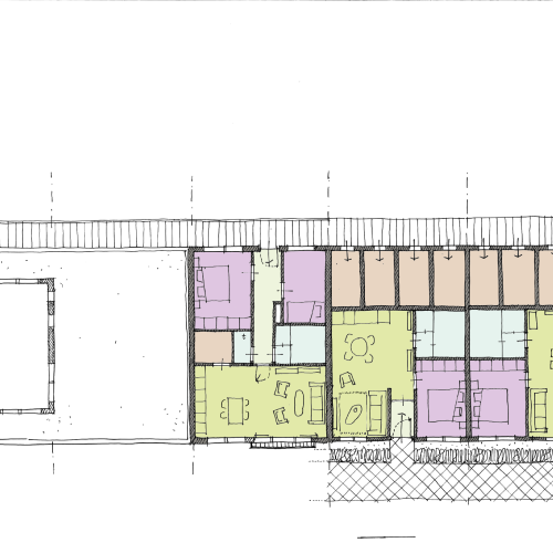 Voorstel organisatie en maatvoering gebouwen